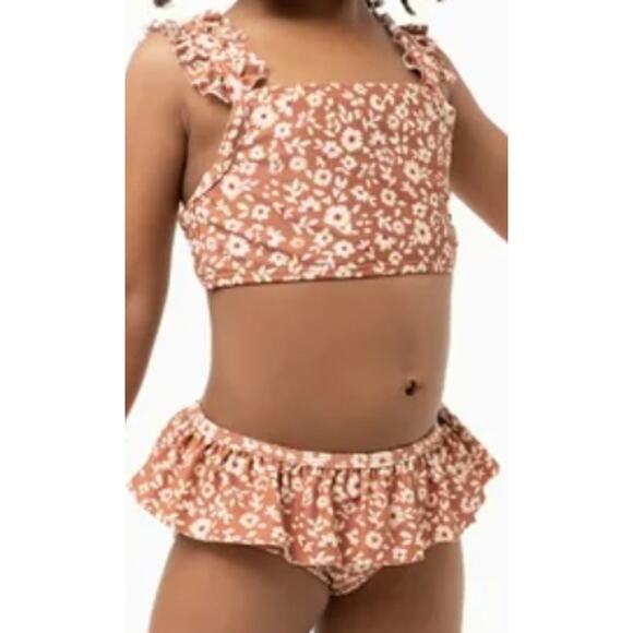 NWT Gerber Modern Moments Girls 2-Piece Toddler Summer Swimsuit 4T - Picture 8 of 8